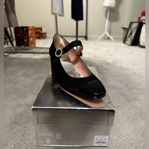 J. Crew Collection satin toe cap Mary Jane Millie Pump